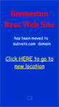 Mobile Screenshot of bremertonbase.donmac.org